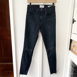 FRAME le high skinny jean